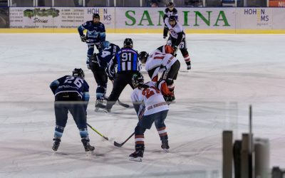 EC Galgenfighters Hohenems unterliegen PSV Eissnoopers knapp mit 3:4