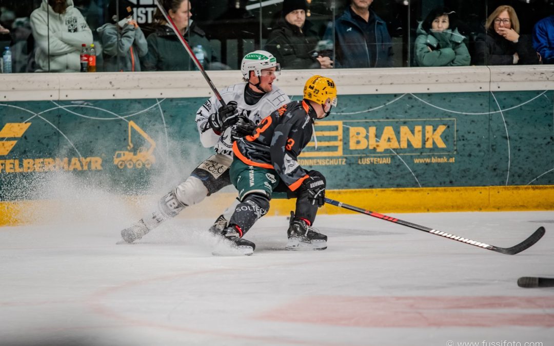 SC SAMINA Hohenems unterliegt EHC Lustenau mit 10:2