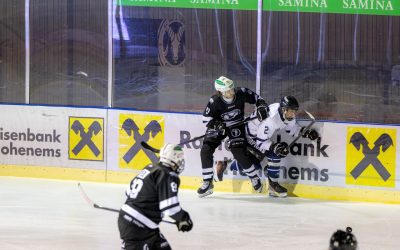 SC SAMINA Hohenems unterliegt EHC Skorpions im ersten Playoff-Spiel knapp mit 3:4 nach Shootout